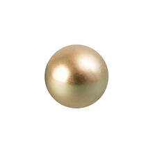 Renaissance Glasperle, rund, 3 mm, 120 Stk, Gold Matt