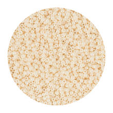 Rocailles-Perlen Itoshii, 2,2 mm, 12 g, Creme Opak