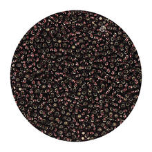 Rocailles-Perlen Itoshii, 2,2 mm, 12 g, Beere Metallic