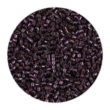 Rocailles-Perlen Itoshii Tube, 2 mm, 7 g, Beere