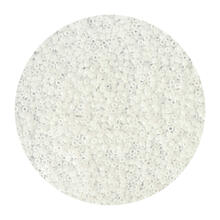 Rocailles-Perlen Itoshii Mini, 1,5 mm, 10 g, Perlmutt-Wei Opak