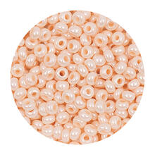 Rocailles-Perlen Itoshii, 2,6 mm, 17 g, Creme Muschel