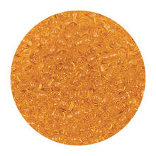 Rocailles-Perlen Itoshii, 2,6 mm, 17 g, Gold Transparent Matt