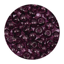 Rocailles-Perlen Itoshii, 2,6 mm, 17 g, Grau Irisierend