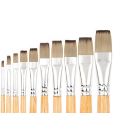 NEU Schul- & Hobbypinsel ART SCHOOL Synthetic Hell, flach - Verschiedene Gren