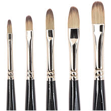 NEU Acrylpinsel FINE ART Synthetic Farbmix, Katzenzunge - Verschiedene Gren