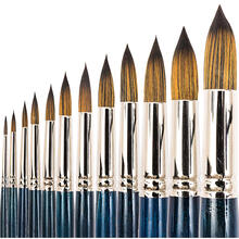 NEU Acrylpinsel ART SCHOOL Synthetic Braun, rund - Verschiedene Gren