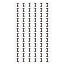 Paper Poetry Strass Sticker, 3 mm, 144 St�ck, Anthrazit