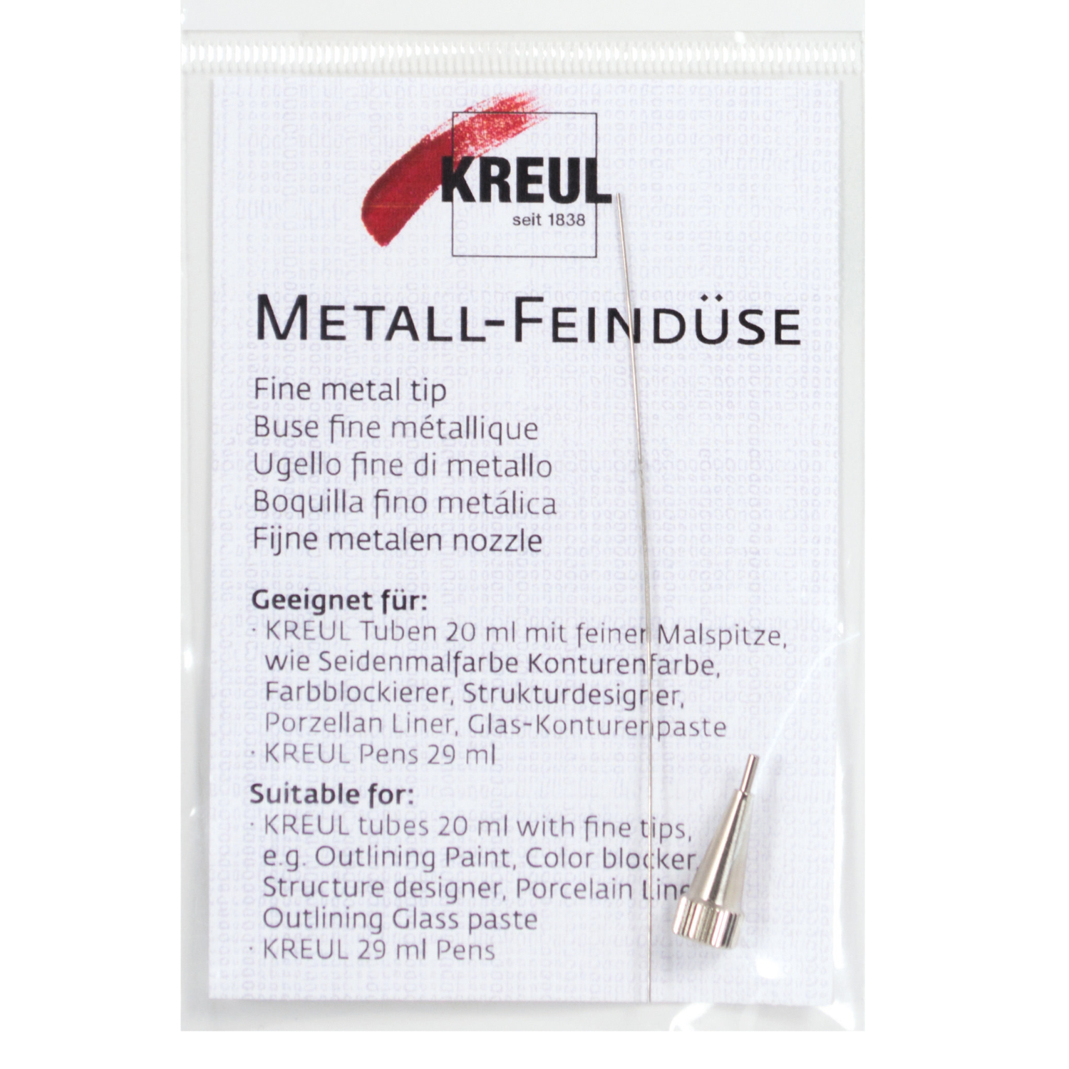 Metalldse, 0,5 mm Stark