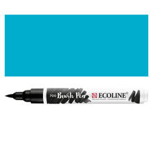 SALE Talens Ecoline Brush Pen, Trkisblau