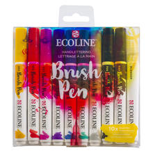 NEU Ecoline Brush Pen 10er-Set Handlettering