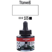 SALE Amsterdam Acryl Ink, 30 ml, Titanwei