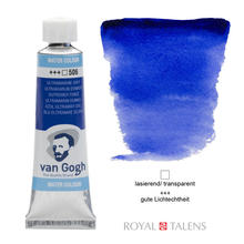 Van Gogh Aquarellfarbe 10ml, Ultramarin Dunkel