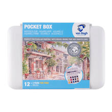 Van Gogh Aquarell Pocketbox, 12+3 Npfe