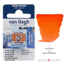 Van Gogh Aquarellfarbe, Pyrrolorange, 1/2 Napf