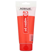 ArtCreation Acrylfarbe, 200 ml, Naphtholrot Mittel