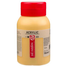 NEU ArtCreation Acrylfarbe, 750 ml, Neapelgelb Dunkel