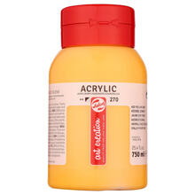 ArtCreation Acrylfarbe, 750 ml, Azogelb dunkel
