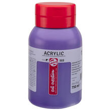 NEU ArtCreation Acrylfarbe, 750 ml, Permanent Blauviolett