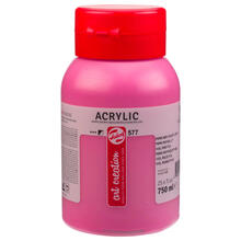 NEU ArtCreation Acrylfarbe, 750 ml, Permanentrotviolett Hell