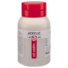 NEU ArtCreation Acrylfarbe, 750 ml, Silber