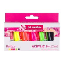Art Creation Acrylfarben Set Reflex, 6 x 12 ml