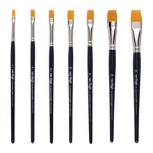 NEU Van Gogh Aquarellpinsel, Synthetik Gussow Flach - Verschiedene Größen