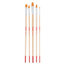 NEU ArtCreation l- & Acrylpinsel, Synthetik, langer Stiel, 5 Pinsel sortiert