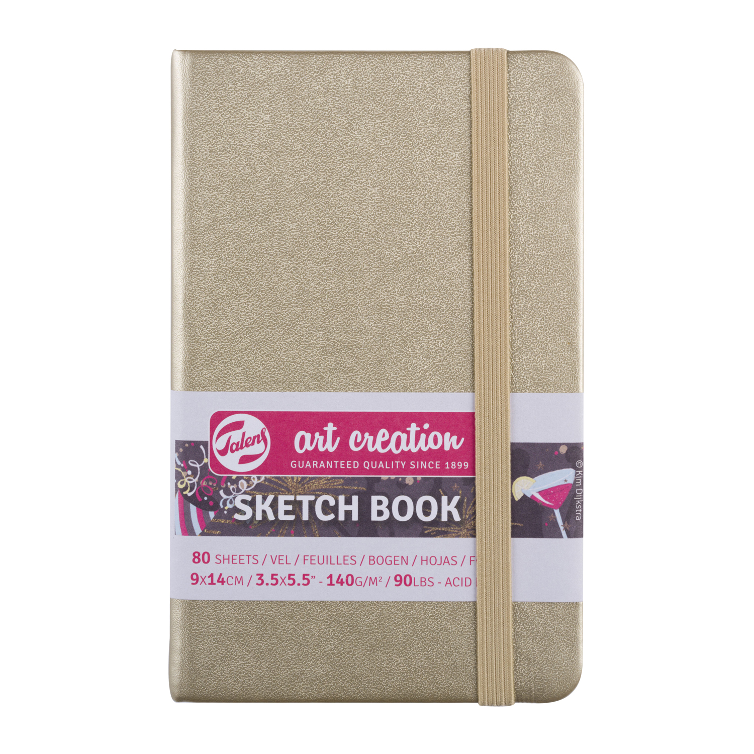 NEU Art Creation Skizzenbuch gebunden, 80 Blatt naturwei 140g/qm, 9 x 14 cm Hochformat, Weigold