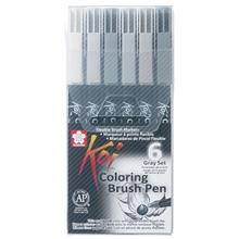 Koi Coloring Brush Pen, 6er Set