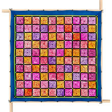 Gutta-Tuch 90x90, Pong� 08, Motiv Rose Patch