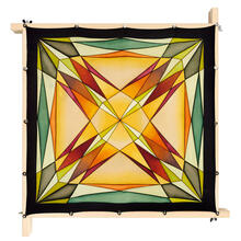 Gutta-Tuch 55x55, Pong� 08, Motiv Cari