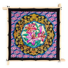 Gutta-Tuch 55x55, Pong� 08, Motiv Chine