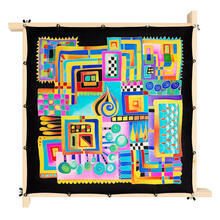 Gutta-Tuch 55x55, Pong� 08, Motiv Busy