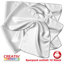 Seiden-Schal Sparpack, Crpe Satin 12,5, 12Stk