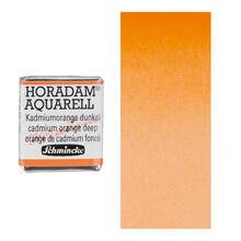 Horadam Aquarell 1/2 Npfchen Kadmiumorange dunkel