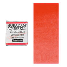 Horadam Aquarell 1/2 Npfchen Zinnoberrot hell