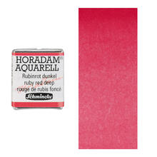 Horadam Aquarell 1/2 Npfchen, Rubinrot dunkel