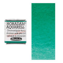 Horadam Aquarell 1/2 Npfchen Chromoxidgrn feurig