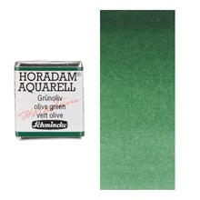 Horadam Aquarell 1/2 Näpfchen, Grünoliv