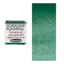 Horadam Aquarell 1/2 Npfchen, Kobaltgrn tief