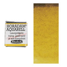 Horadam Aquarell 1/2 Npfchen, Lasurgoldgrn