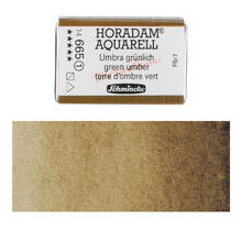Horadam Aquarell, Umbra grnlich 1/1 Npfchen