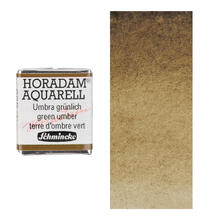 Horadam Aquarell, 1/2 Npfchen, Umbra grnlich