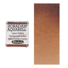 Horadam Aquarell, 1/2 Npfchen, Lasur Umbra
