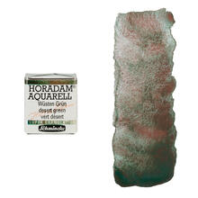 NEU Horadam Aquarell Super Granulation, 1/2 Näpfchen, Wüsten Grün