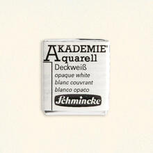 Akademie-Aquarellfarbe 1/2 Napf, Deckwei�