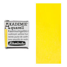 Akademie-Aquarellfarbe 1/2 Napf, Kadmiumgelbton