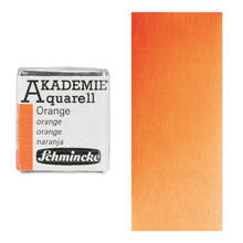 Akademie-Aquarellfarbe 1/2 Napf, Orange