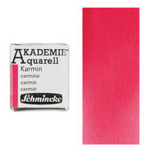 Akademie-Aquarellfarbe 1/2 Napf, Karmin